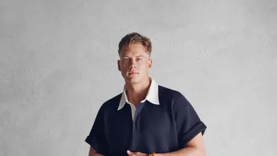 Joe Burrow in the studio