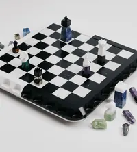 An image of a chess piece made by artist Joe Burrow
