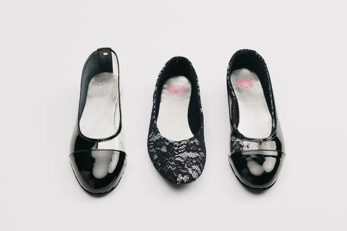 Split Shoe with Removable Insert